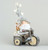 56cm Resin Santa on Bike LED
