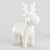 14cm Dolomite Moose Ornament Cream