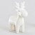 14cm Dolomite Moose Ornament Cream