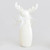 20cm Resin Moose Ornament Cream