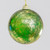 8cm Pattern Ball Dec. Green/Gold