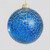 8cm Crack Pattern Ball Dec Blue