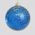 8cm Crack Pattern Ball Dec Blue