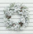 76cm Flocked Split Cone Wreath