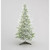 92cm Bubble Flock Cedar Tree