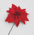 40cm Velvet Poinsettia Red