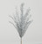 60cm Glitter Mini Leaf Bush Silver