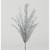 60cm Glitter Mini Leaf Bush Silver