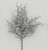 56cm Glitter Berry Spray Silver