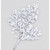 48cm Snow Twig Spray