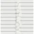 6ft Glitter Fern Garland White