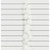 6ft Glitter Fern Garland White