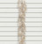6ft Glitter Fern Garland Champagne