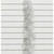 6ft Glitter Fern Garland Silver