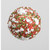 120mm Ball Decoration w/Snow Red/G