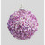 80mm Glitter/Sequin Ball Pink