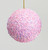 100mm Glitter/Gem Ball Pink