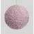 150mm Glitter/Bead Ball Pink