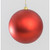 30cm Matt Xmas Ball Red