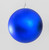 30cm Matt Xmas Ball Blue