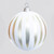 30cm Stripe Ball Dec Champ/White