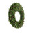 60" Cone/Rattan Ball Wreath