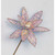 48cm Sequin Leaf Poinsettia Irid.