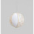 100mm Ball Decoration White/Rose