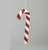 40cm Tinsel Candy Cane Decoration