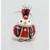 17cm Bird w/Tartan Ornament