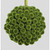 10cm Fabric Cluster Ball Dec Green