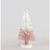 26cm Ice Tree Ornament Pink/White