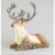92cm Sitting Faux Fur Reindeer