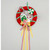95cm Fabric Candy Wreath/Ribbon