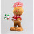 51cm Fabric Gingerbread w/Candy
