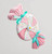 60cm Fabric Candy Pink/Green
