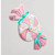 60cm Fabric Candy Pink/Green