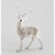 63cm Frosted Reindeer Ornament