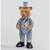 60cm Fabric Standing Boy Bear Blu