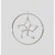 8cm Metal Ring w/Star Dec Silver