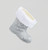 10cm Glitter Boot Decoration Silve