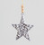 10cm Rattan Frosted Star Decoratio