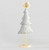 38cm Fabric Tree Ornament Beige