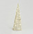 40cm Fabric Cone Orn w/LED Champ