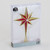 42cm Glitter Star Tree Top Red/Gol