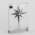 42cm Glitter Star Tree Top Blue/Si