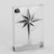42cm Glitter Star Tree Top Blue/Si