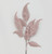 66cm Glitter Leaf x9 Rose Gold
