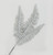 60cm Glitter Boston Fern Silver
