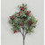 40cm Glitter Boxwood/Berry Spray